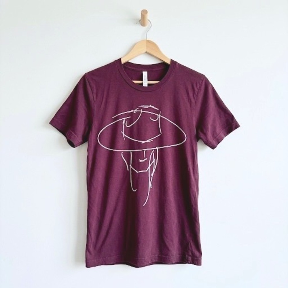 James Bay Chaos and the Calm Concert Tour Graphic T-Shirt Maroon XS Bella Canvas